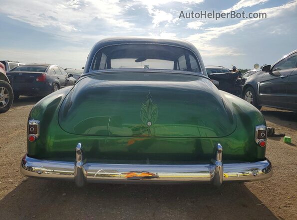 9JKB34802 1951 CHEVROLET FLEETLINE Green Vista trasera