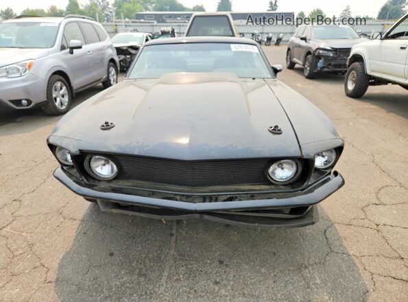 9R02F142426 1969 FORD MUSTANG Black Вид спереду