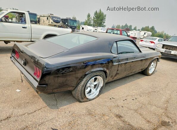 9R02F142426 1969 FORD MUSTANG Black Задня права чверть
