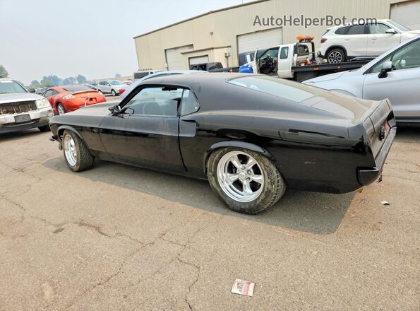 9R02F142426 1969 FORD MUSTANG Black Задня ліва чверть