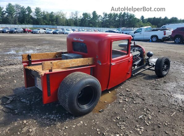 A3423584 1930 FORD MODEL Красный Задняя правая четверть
