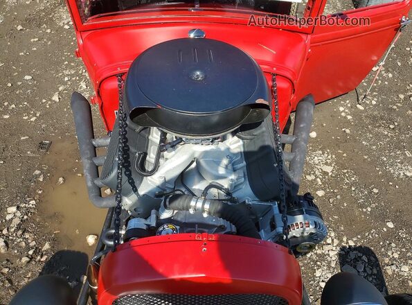 A3423584 1930 FORD MODEL Красный Вид задней части салона