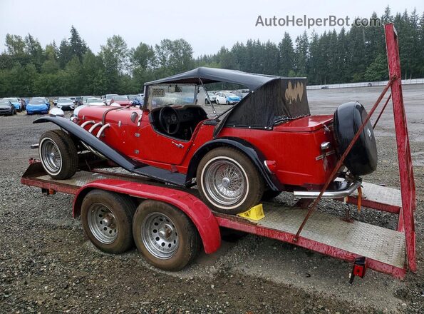 AZ172739 1929 MERCEDES-BENZ KIT Red Հետևի ձախ