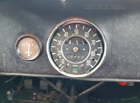 AZ172739 1929 MERCEDES-BENZ KIT Red Սարքավորումների վահանակի տեսք