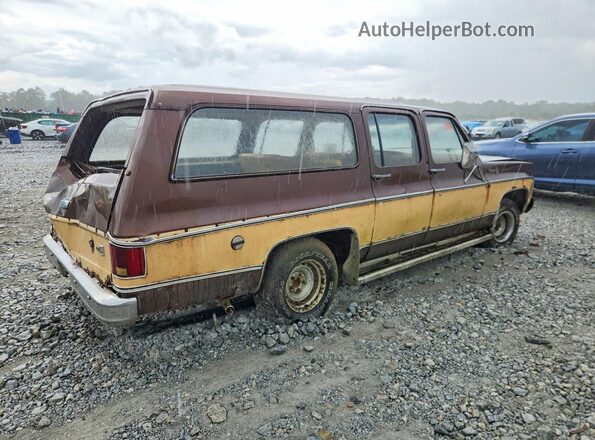 CCL168F186210 1978 CHEVROLET C20 Коричневый Задняя правая четверть