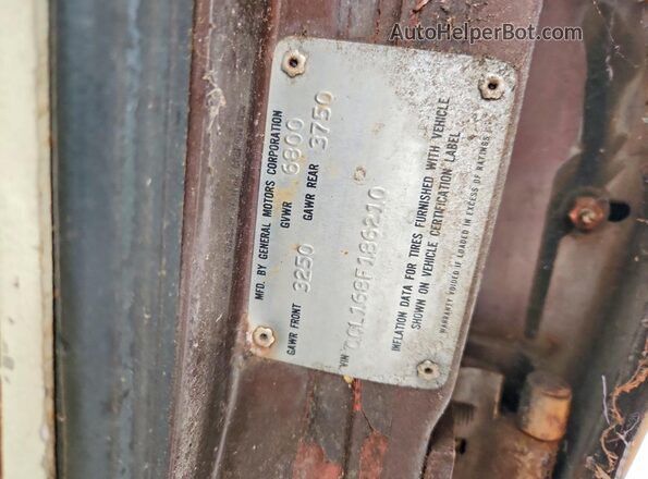 CCL168F186210 1978 CHEVROLET C20 Коричневый Вид подкапотного пространства