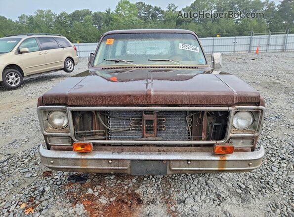 CCL168F186210 1978 CHEVROLET C20 Коричневый Вид спереди