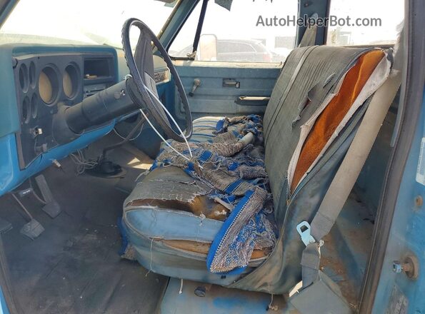 CCT246J152375 1976 CHEVROLET C/K 10 Blue Widok wnętrza z przodu