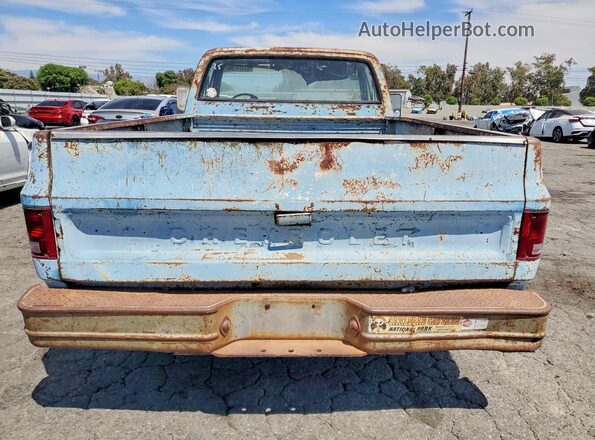CCT246J152375 1976 CHEVROLET C/K 10 Blue Widok z tyłu
