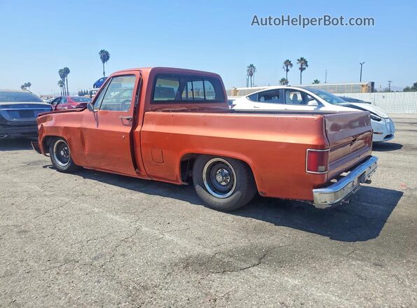 CKY144Z154280 1974 CHEVROLET K10 Оранжевый Задняя левая четверть