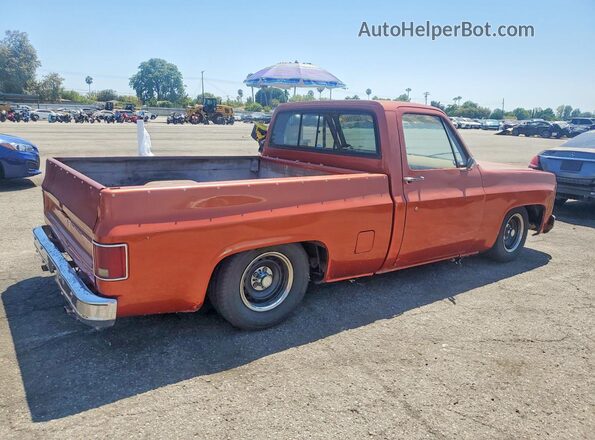 CKY144Z154280 1974 CHEVROLET K10 Оранжевый Задняя правая четверть