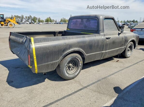CS149Z864682 1969 CHEVROLET C10 Черный Задняя правая четверть