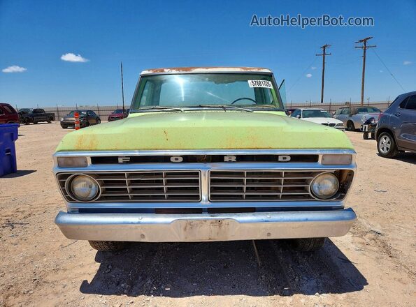 F10YKS83060 1973 FORD F100 Двухцветный Вид спереди