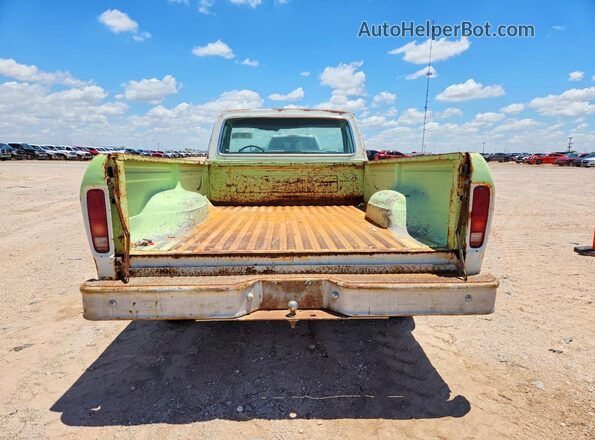 F10YKS83060 1973 FORD F100 Двухцветный Вид сзади