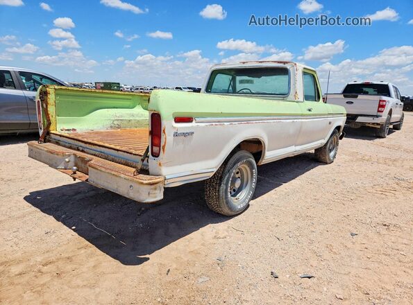 F10YKS83060 1973 FORD F100 Двухцветный Задняя правая четверть