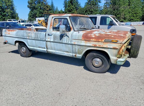 F10YRE15442 1969 FORD F100 Синий Передняя правая четверть