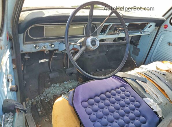 F10YRE15442 1969 FORD F100 Синий Вид панели приборов