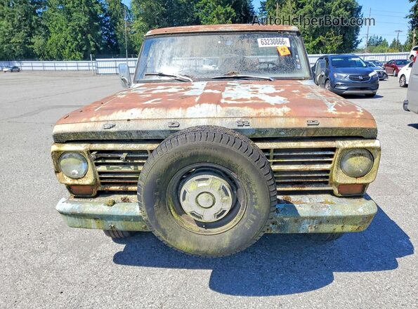 F10YRE15442 1969 FORD F100 Синий Вид спереди