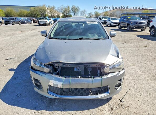 JA32U2FU0GU002514 2016 MITSUBISHI LANCER Gray Vista frontal