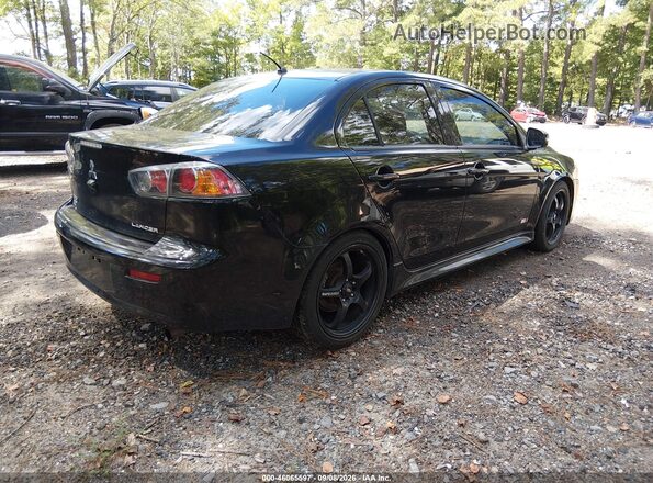 JA32U2FU0HU013188 2017 MITSUBISHI LANCER Black Rear right