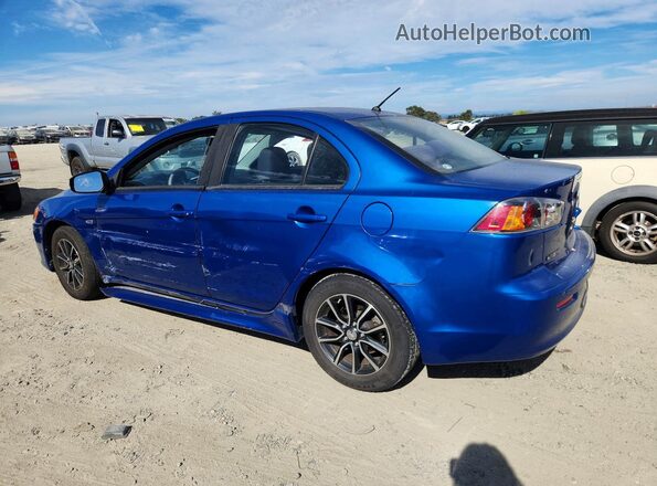 JA32U2FU2HU003519 2017 MITSUBISHI LANCER Blue Հետևի ձախ