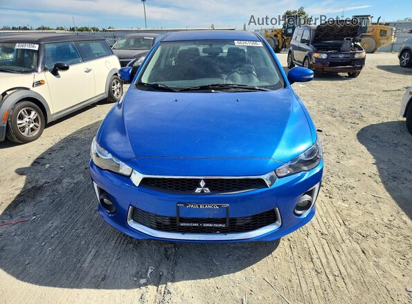 JA32U2FU2HU003519 2017 MITSUBISHI LANCER Blue Դիմացի տեսք