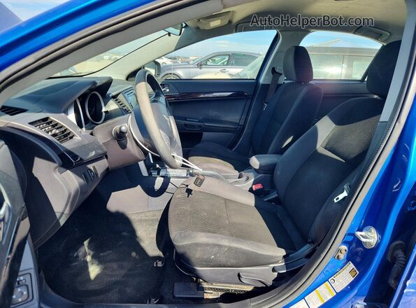 JA32U2FU2HU003519 2017 MITSUBISHI LANCER Blue Սալոնի դիմացի տեսք