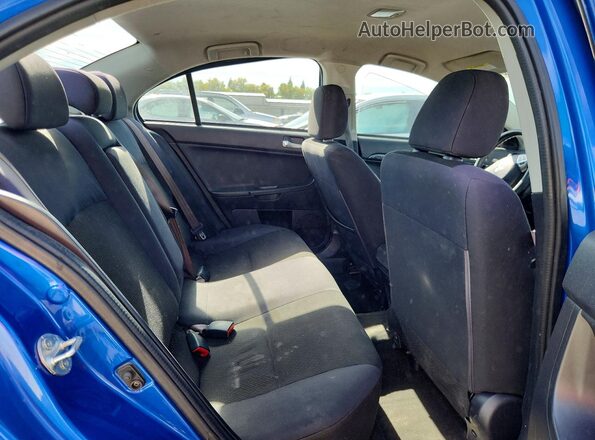 JA32U2FU2HU003519 2017 MITSUBISHI LANCER Blue Հետևի նստատեղերի տեսք