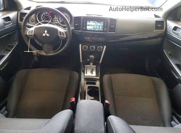 JA32U2FU2HU602467 2017 MITSUBISHI LANCER Blue Dashboard view