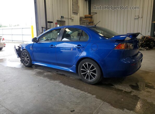 JA32U2FU2HU602467 2017 MITSUBISHI LANCER Blue Rear left