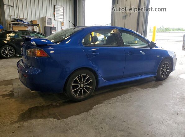 JA32U2FU2HU602467 2017 MITSUBISHI LANCER Blue Rear right