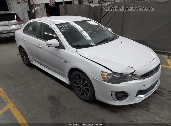 JA32U2FU3HU005666 2017 MITSUBISHI LANCER White Դիմացի տեսք