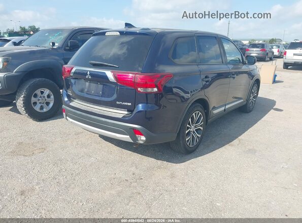 JA4AD2A33HZ054780 2017 MITSUBISHI OUTLANDER Dark Blue Задняя правая четверть