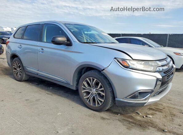 JA4AD2A36GZ049247 2016 MITSUBISHI OUTLANDER Gray Delantero derecho