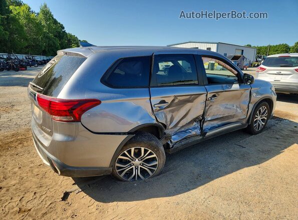 JA4AD2A38JZ062198 2018 MITSUBISHI OUTLANDER Серый Задняя правая четверть