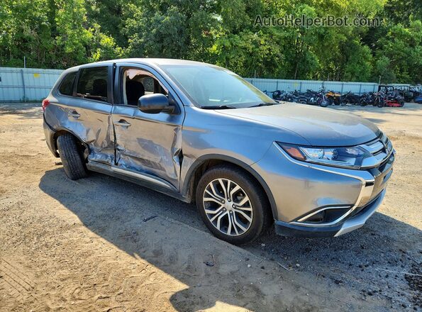 JA4AD2A38JZ062198 2018 MITSUBISHI OUTLANDER Серый Передняя правая четверть