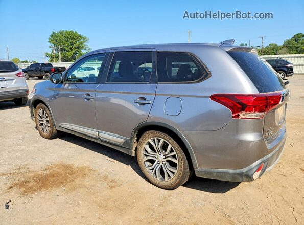 JA4AD2A38JZ062198 2018 MITSUBISHI OUTLANDER Серый Задняя левая четверть