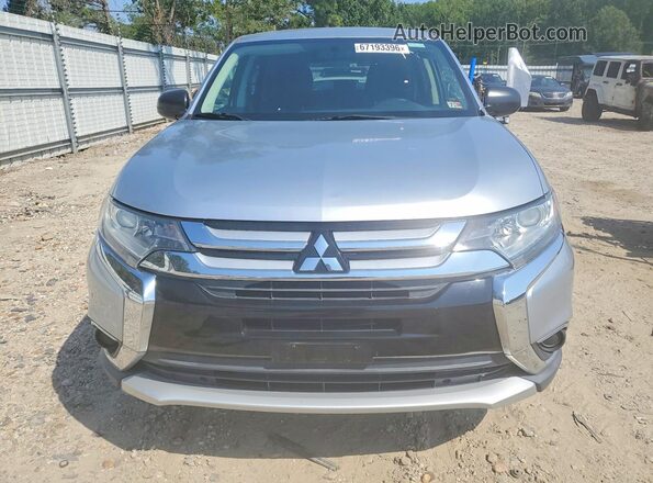 JA4AD2A39GZ019773 2016 MITSUBISHI OUTLANDER Silver Դիմացի տեսք