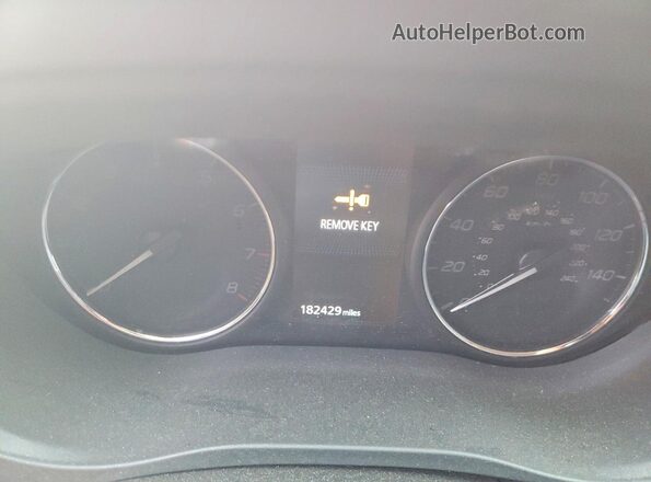 JA4AD2A3XKZ009388 2019 MITSUBISHI OUTLANDER Red Instrument cluster view
