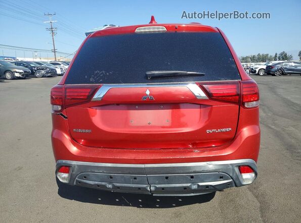 JA4AD2A3XKZ009388 2019 MITSUBISHI OUTLANDER Red Rear view