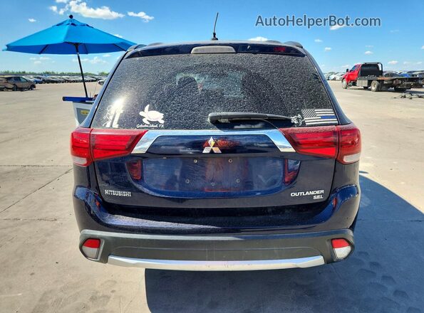 JA4AD3A30GZ045782 2016 MITSUBISHI OUTLANDER Blue Widok z tyłu