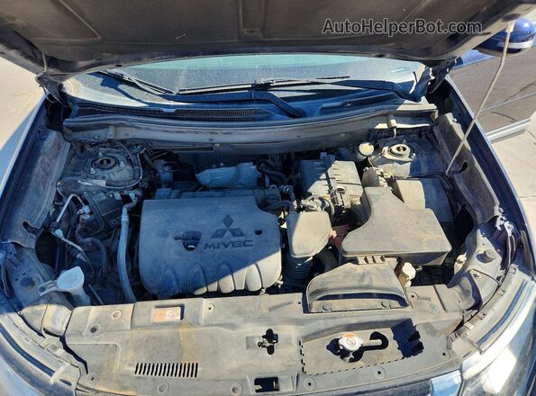 JA4AD3A30GZ045782 2016 MITSUBISHI OUTLANDER Blue Widok wnętrza z tyłu
