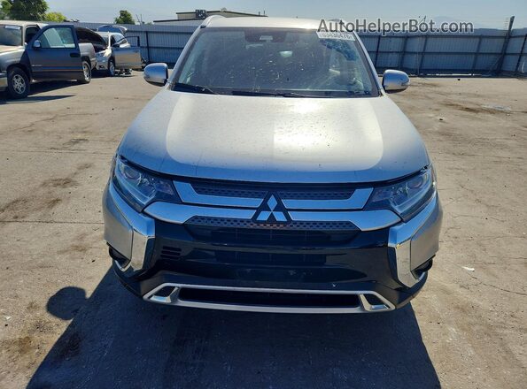 JA4AD3A31LZ034512 2020 MITSUBISHI OUTLANDER Серебряный Вид спереди