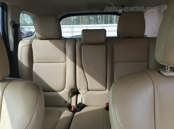 JA4AD3A32KZ005972 2019 MITSUBISHI OUTLANDER Red Widok tylnych siedzeń