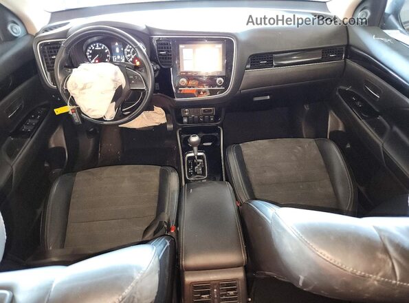 JA4AD3A34LZ048114 2020 MITSUBISHI OUTLANDER Black Widok deski rozdzielczej