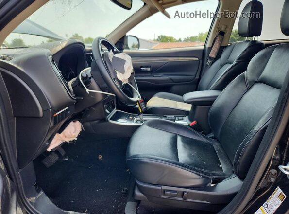 JA4AD3A37KZ008303 2019 MITSUBISHI OUTLANDER Black Vista interior delantera