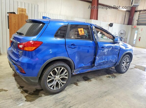 JA4AP3AU2JU016840 2018 MITSUBISHI OUTLANDER Blue Rear right