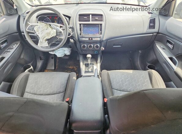 JA4AP3AU2LU002441 2020 MITSUBISHI OUTLANDER Black წინა პანელის ხედი