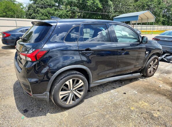 JA4AP3AU2LU002441 2020 MITSUBISHI OUTLANDER Black უკანა მარჯვენა