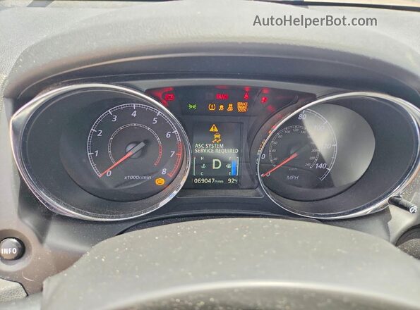JA4AP3AU2LU002441 2020 MITSUBISHI OUTLANDER Black ხელსაწყოთა პანელის ხედი